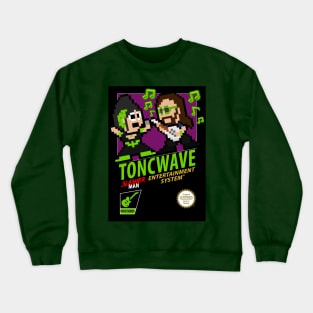 TONCWAVE retro 8 bit Crewneck Sweatshirt